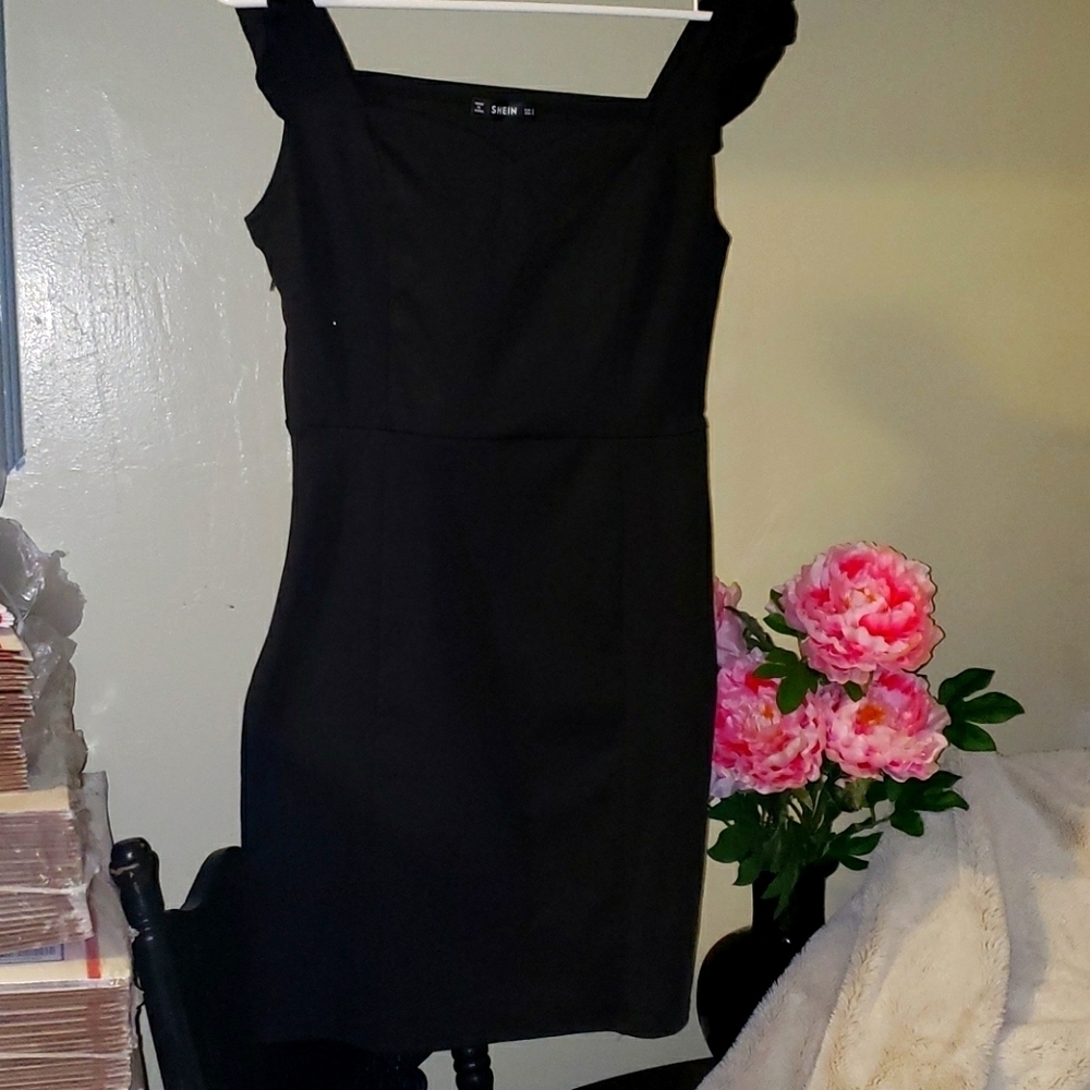 Shein little black dress #013